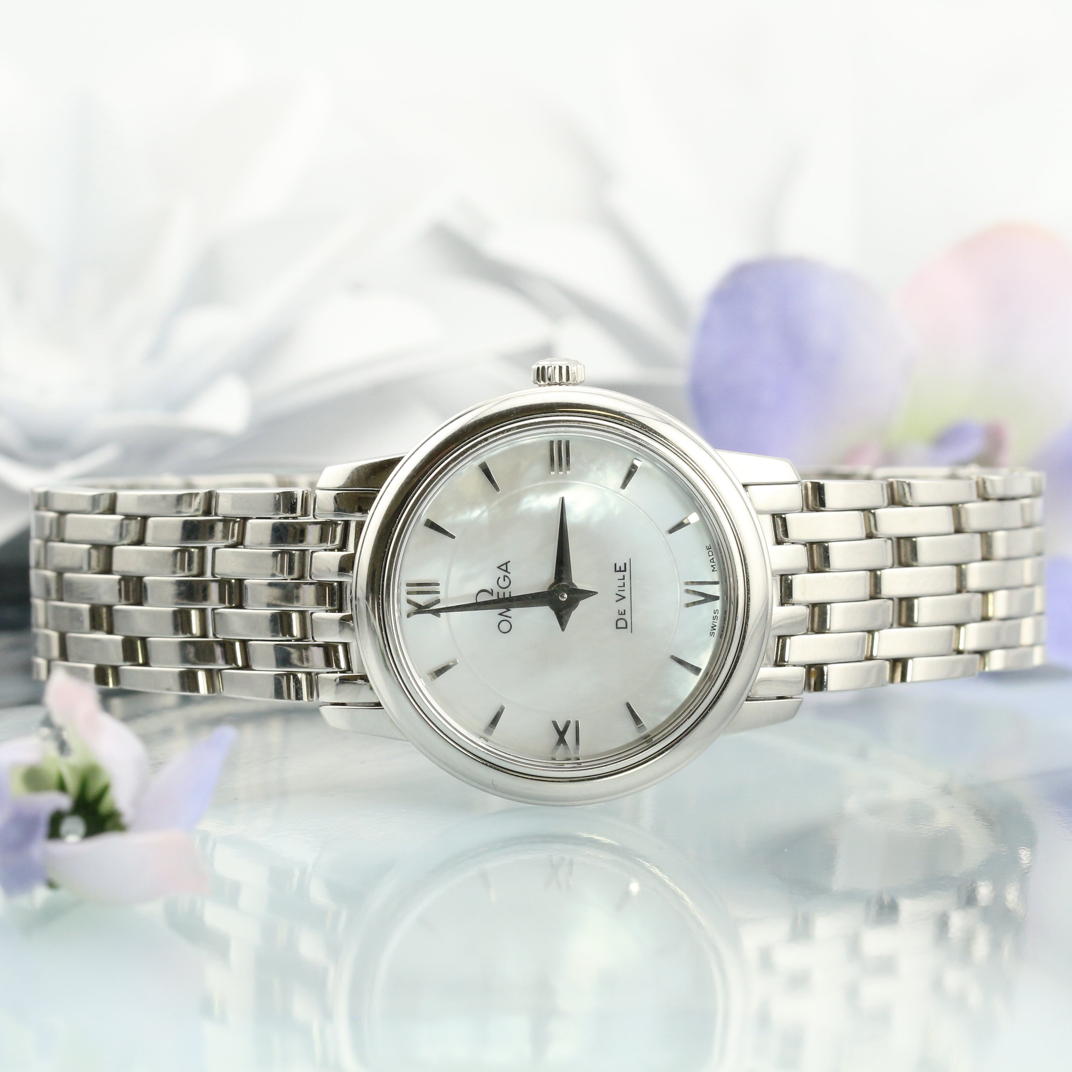 WOMANS OMEGA store WATCH