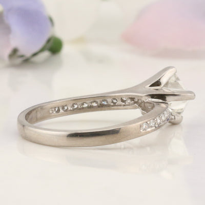 Maple Leaf Diamond Ring