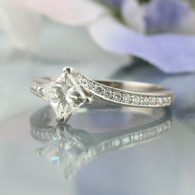 Maple Leaf Diamond Ring