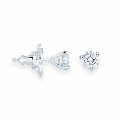 0.5CT Martini Studs in White