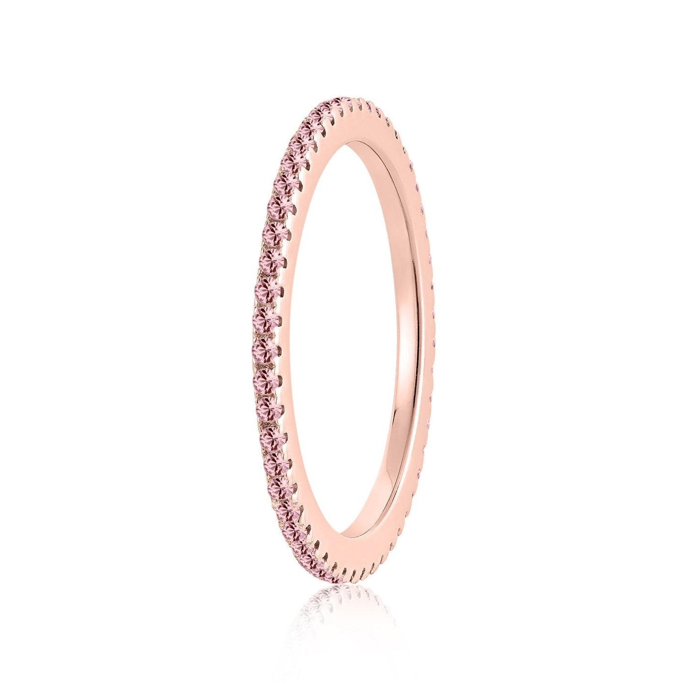 Full eternity single row stackable ring - Miss Mimi