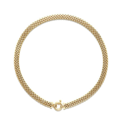 Flexible interlocked link Necklace - Miss Mimi