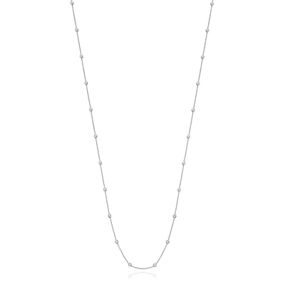 Diamond by the Yard Necklace in White