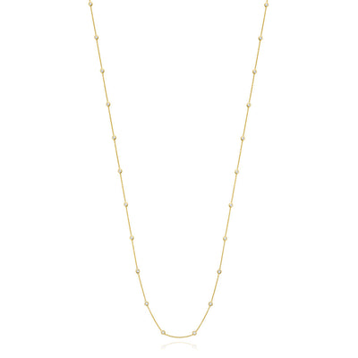 Diamond by the Yard Necklace in Yellow