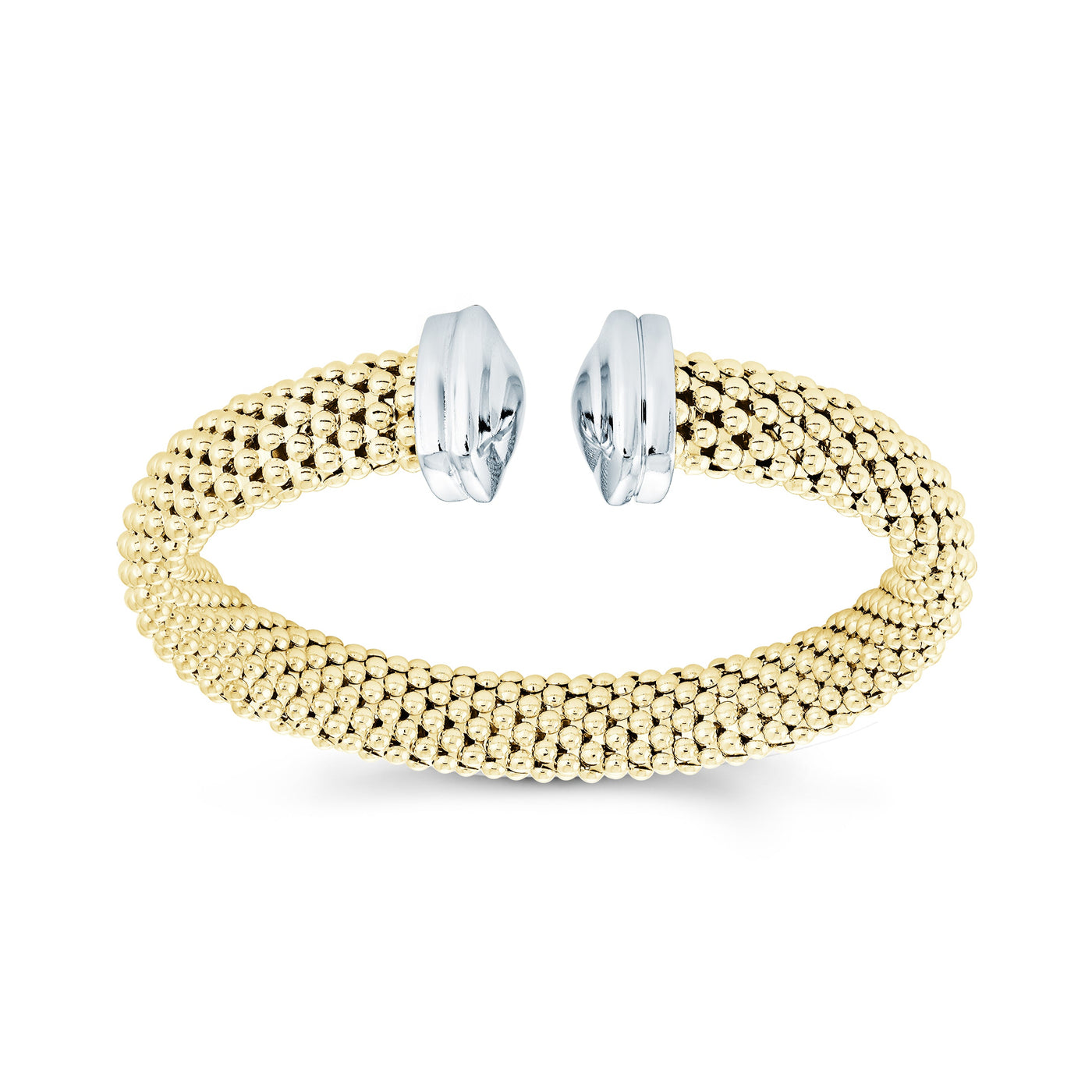 Square Edge Mesh Bangle - Miss Mimi