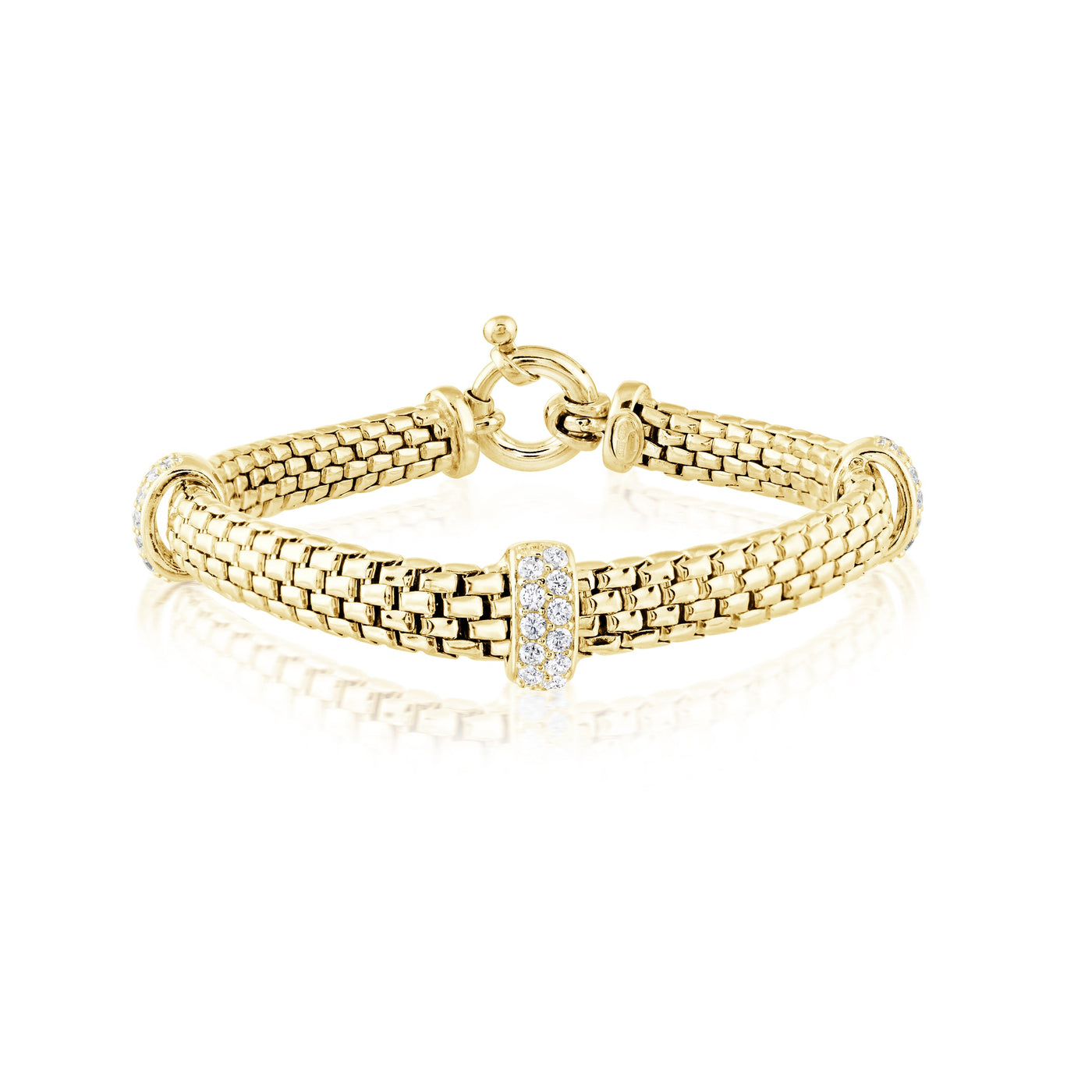 Flexible mesh bracelet - Miss Mimi