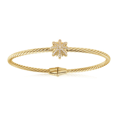 Starburst cable bangle - Miss Mimi