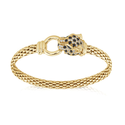 Mesh panthere bracelet - Miss Mimi