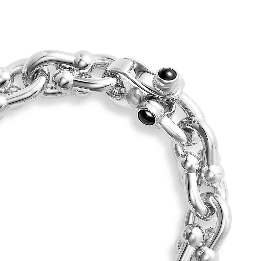 Large marine link chain bracelet - Miss Mimi