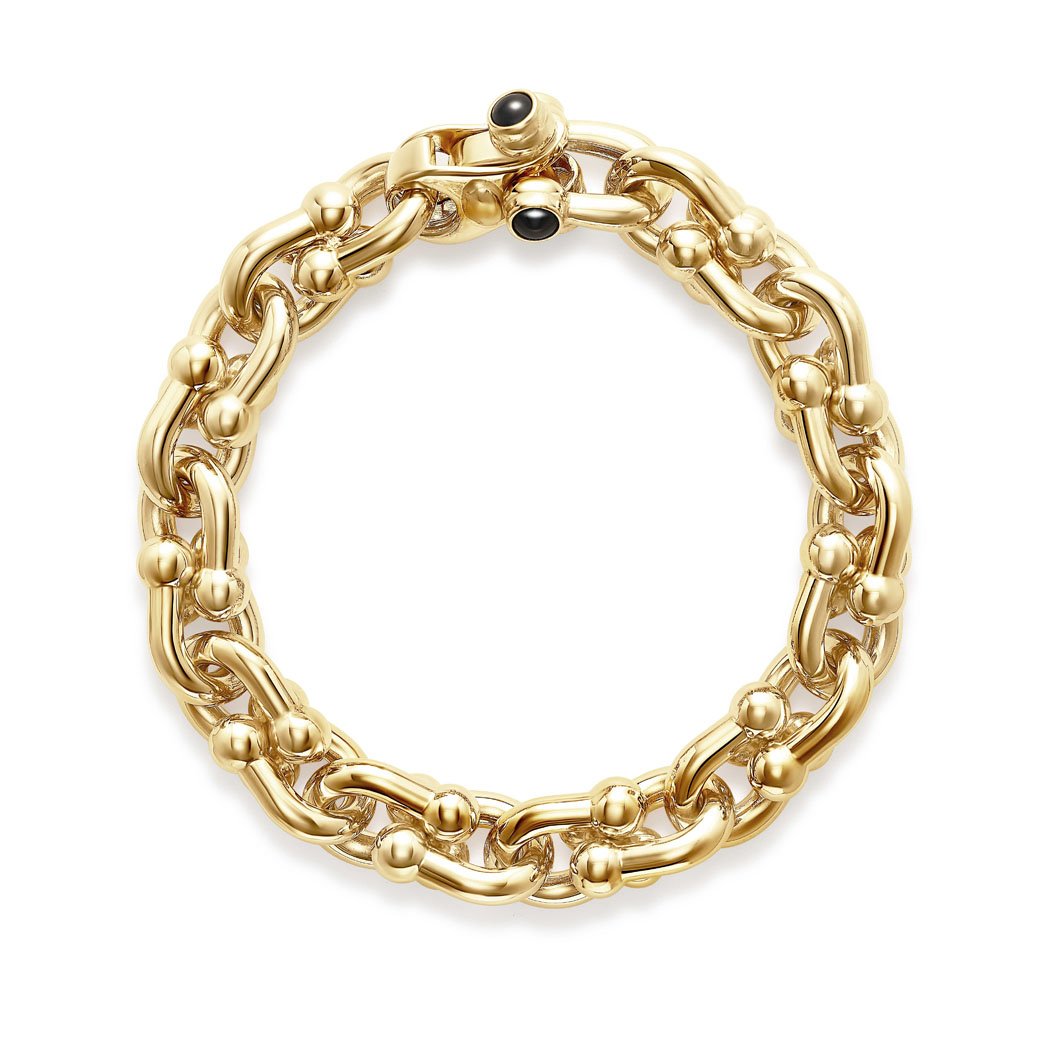 Large marine link chain bracelet - Miss Mimi