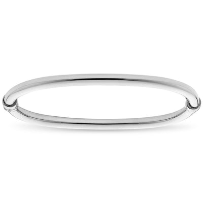 The Sleek And Simple Bangle in White