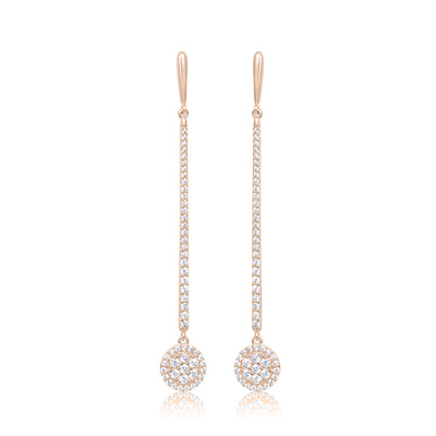 Round drop earrings - Miss Mimi