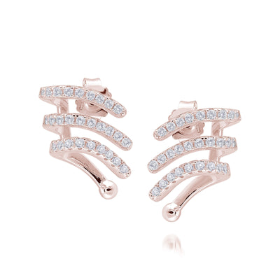 3 row ear cuff - Miss Mimi