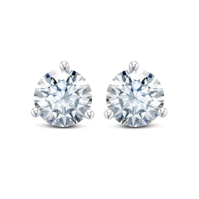 0.5CT Martini Studs in White