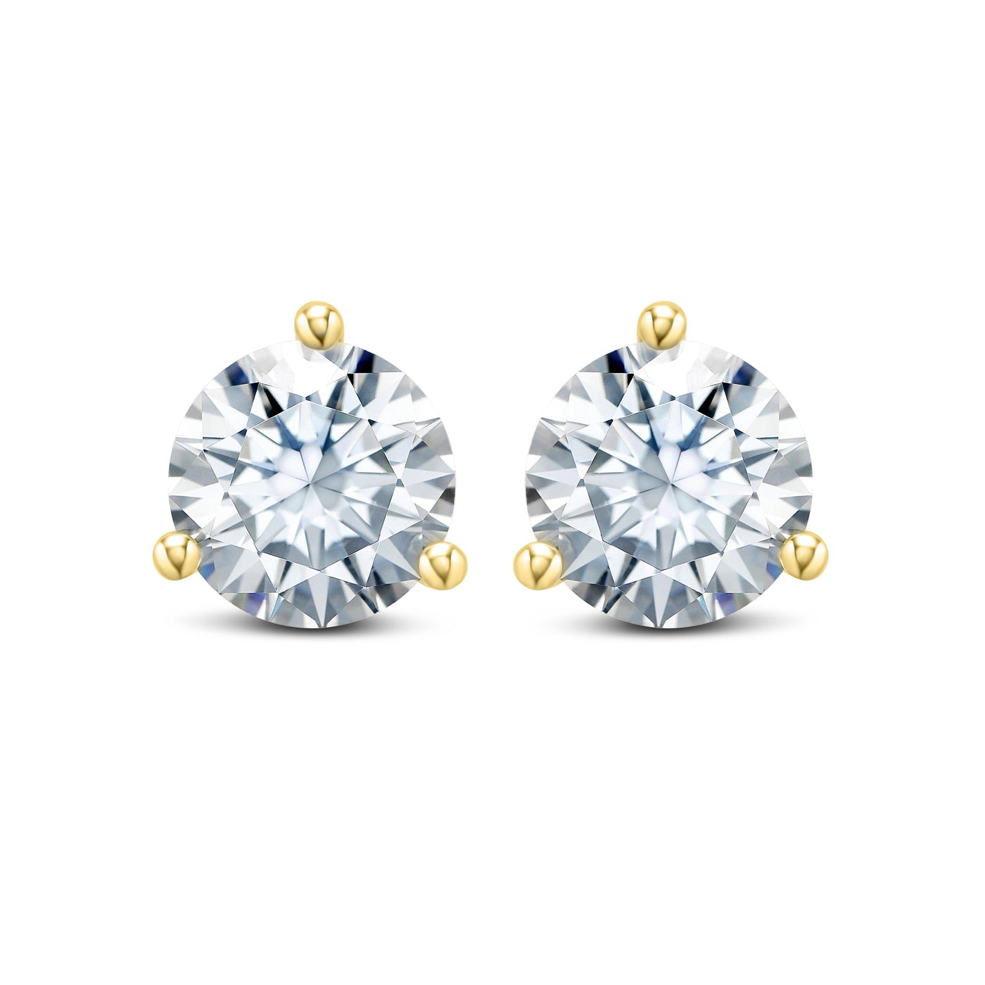 0.5CT Martini Studs in Yellow