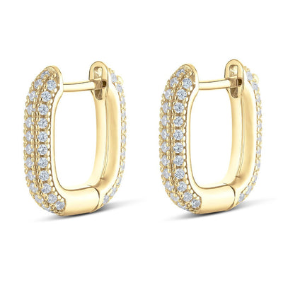 Square shape earrings - Miss Mimi