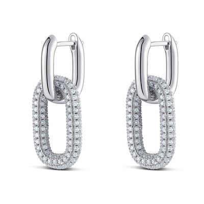 Square shape earrings - Miss Mimi