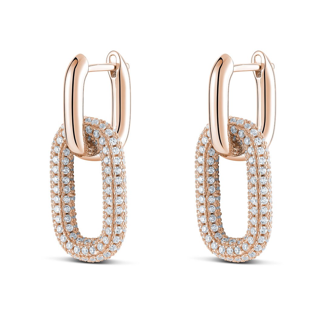 Square shape earrings - Miss Mimi