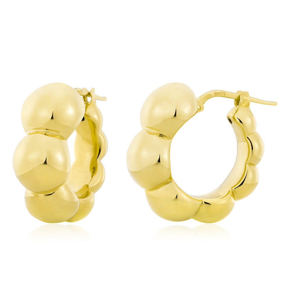 Forever Bead Earrings in Yellow