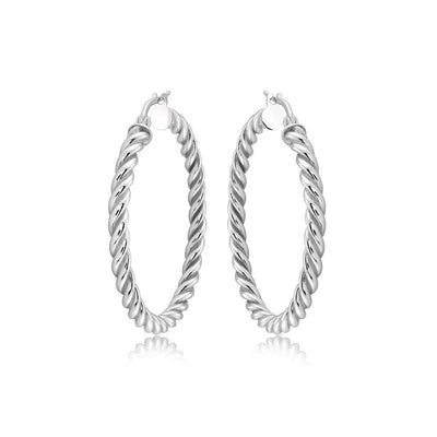 Medium twist hoop - Miss Mimi