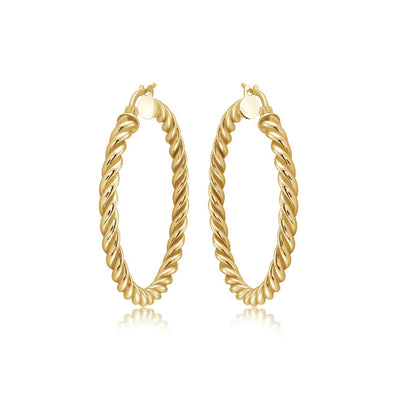 Medium twist hoop - Miss Mimi