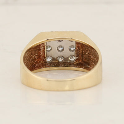 Diamond Top Ring