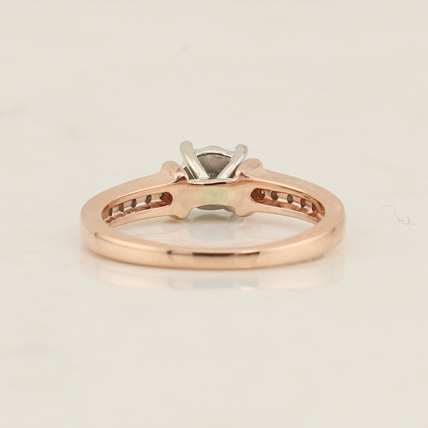 Diamond Rose Gold Ring