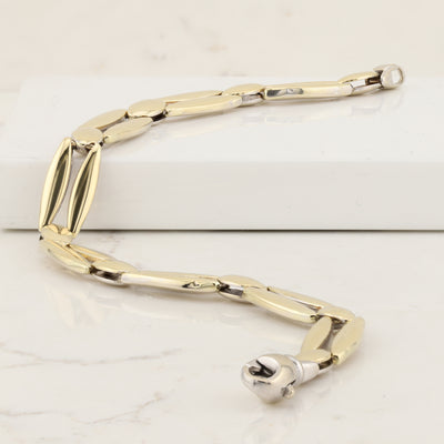 Reversible Gold Bracelet