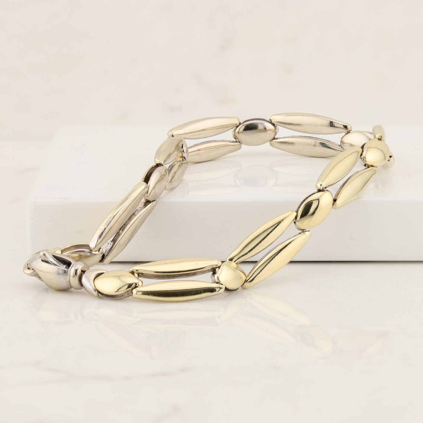 Reversible Gold Bracelet