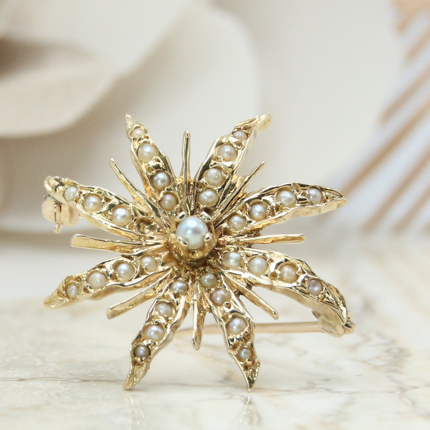 Starburst Brooch