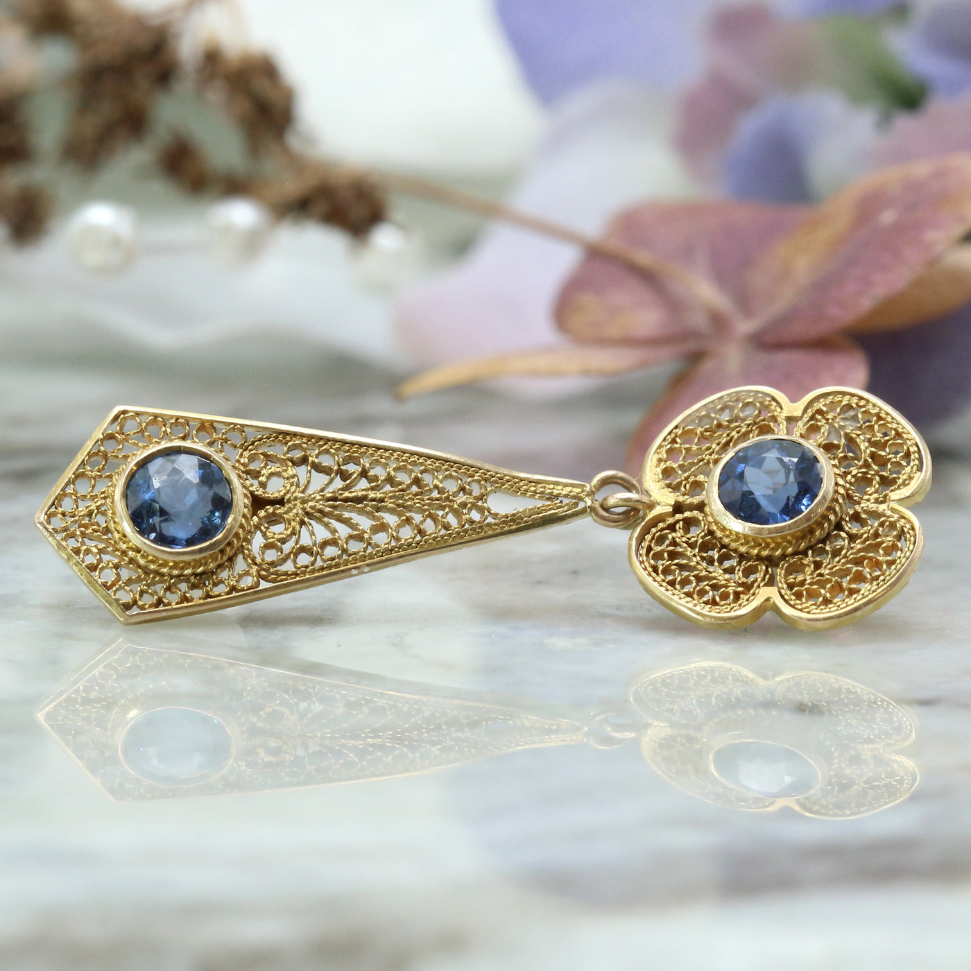 Filigree and Sapphires