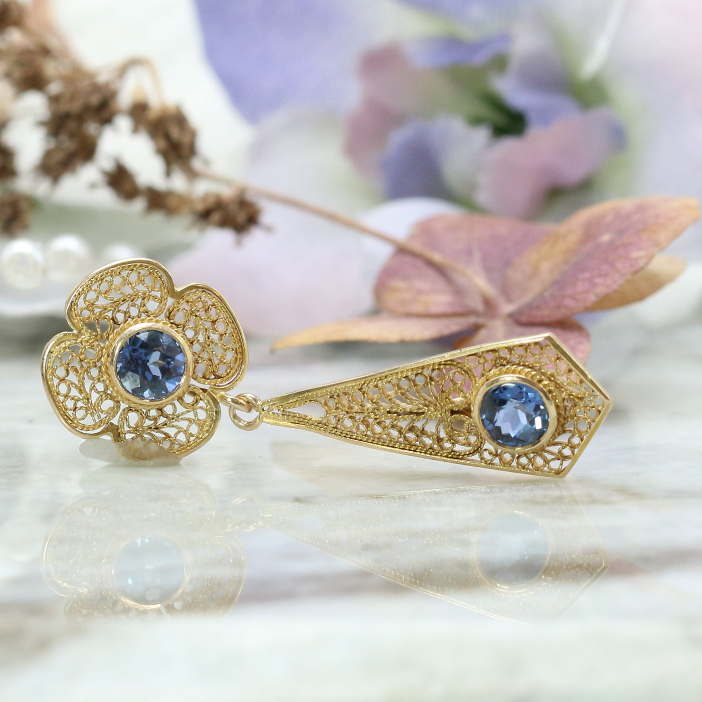 Filigree and Sapphires