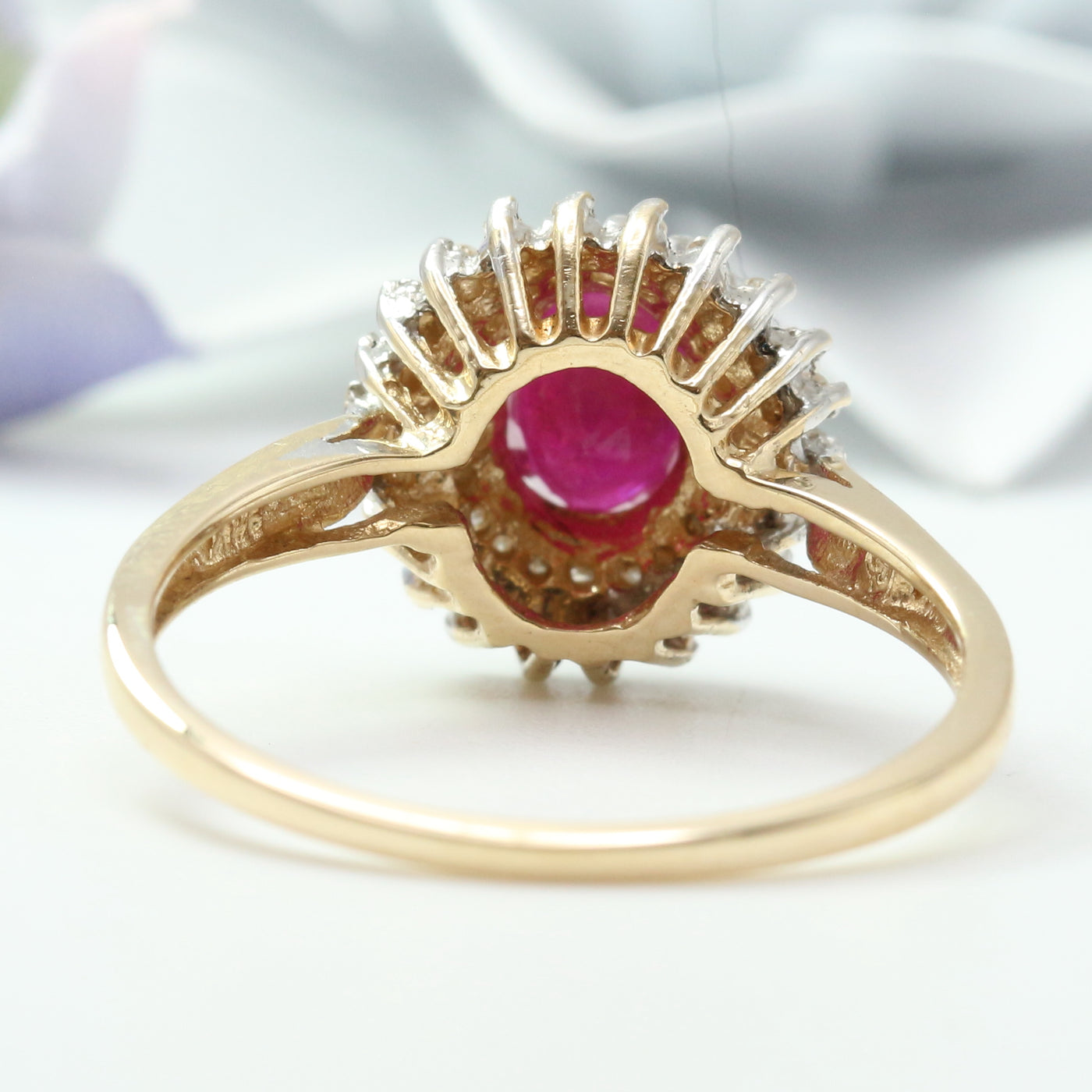 Ruby & Diamond Cluster