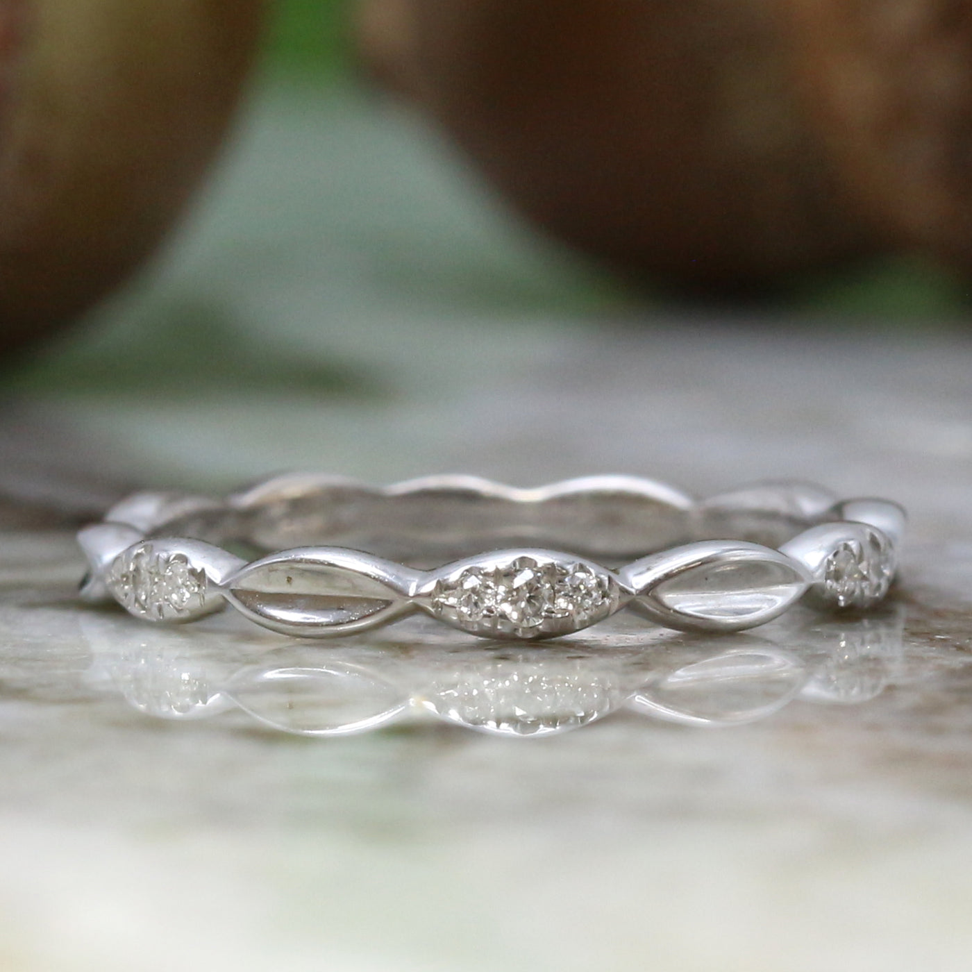 Delicate Diamond Band