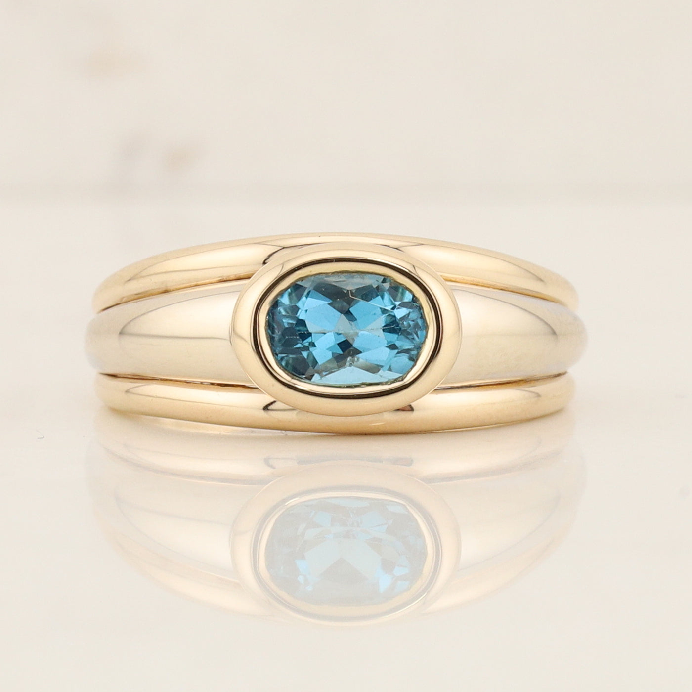 Blue Topaz Ring