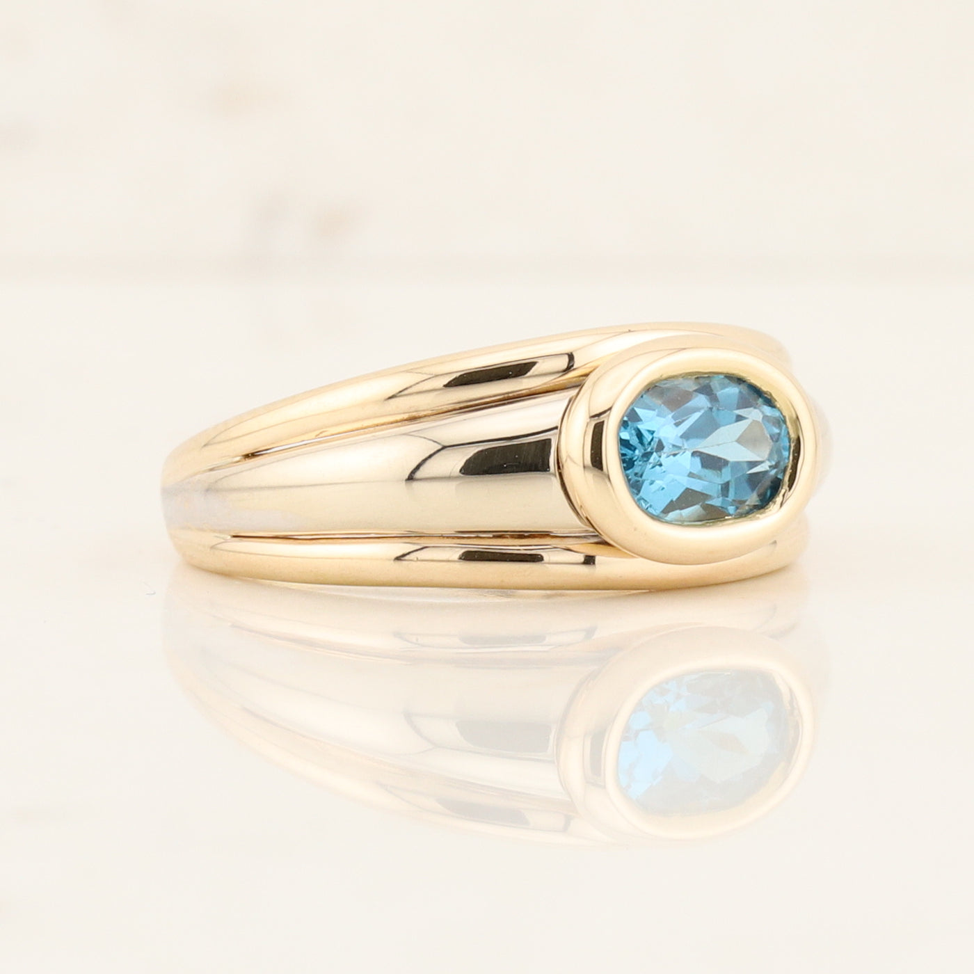 Blue Topaz Ring