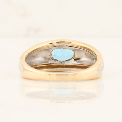 Blue Topaz Ring