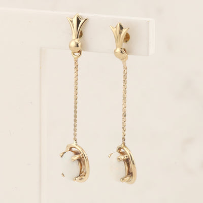 Opal Dangle Earrings