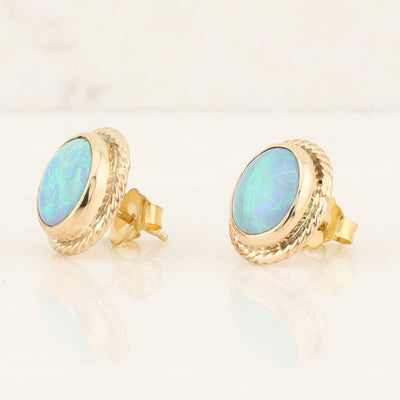 Opal Earrings