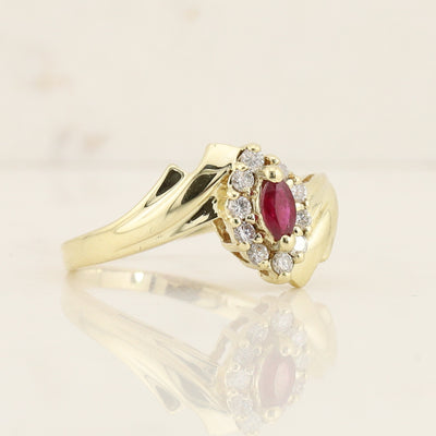 Ruby and Diamond Ring