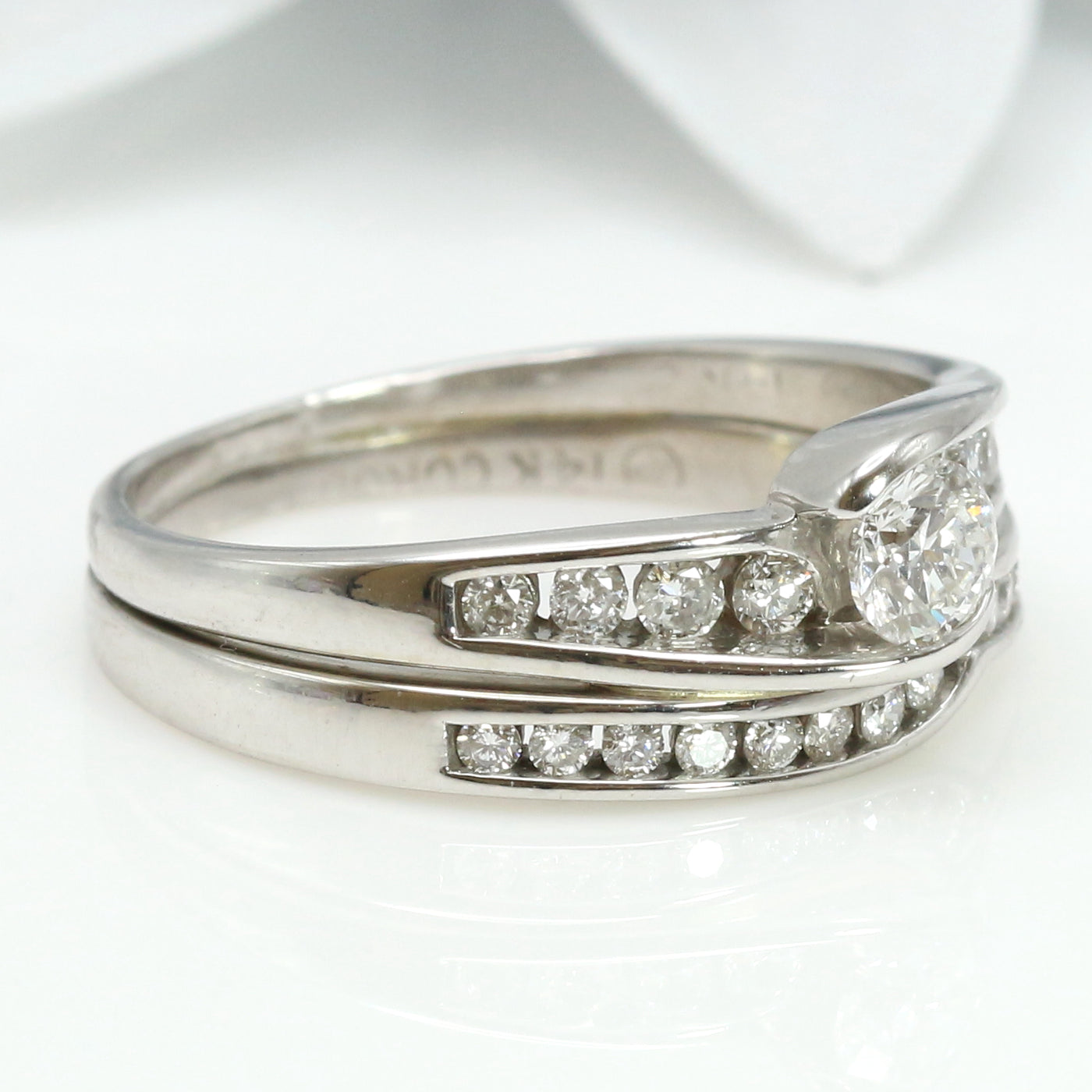 Soldered Set Wedding & Engagement Ring
