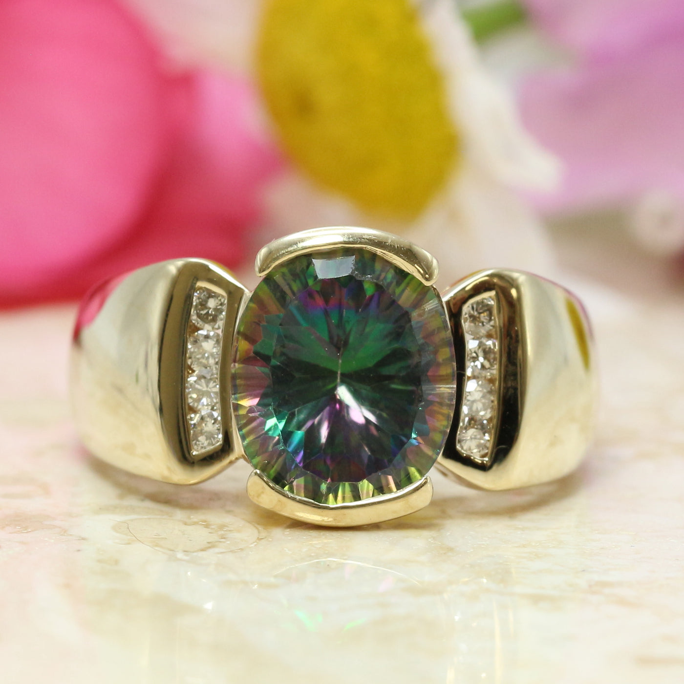 Mystic Topaz Ring