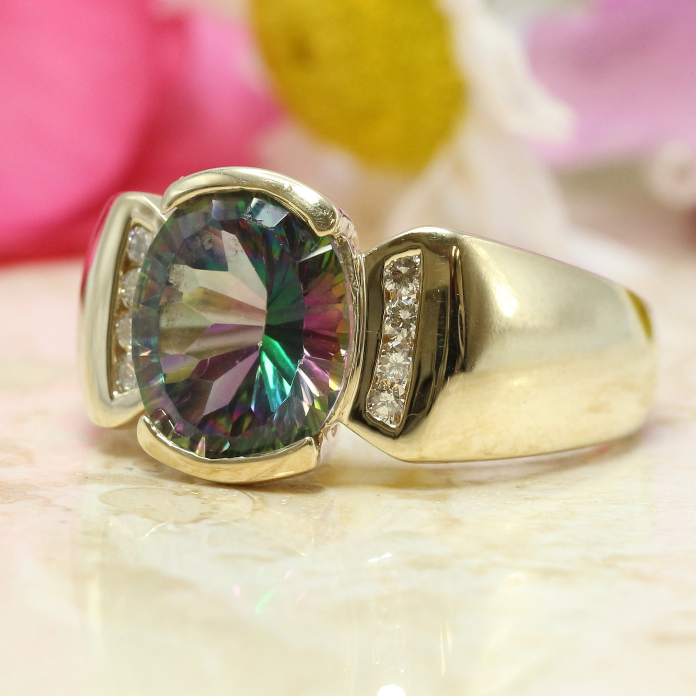 Mystic Topaz Ring