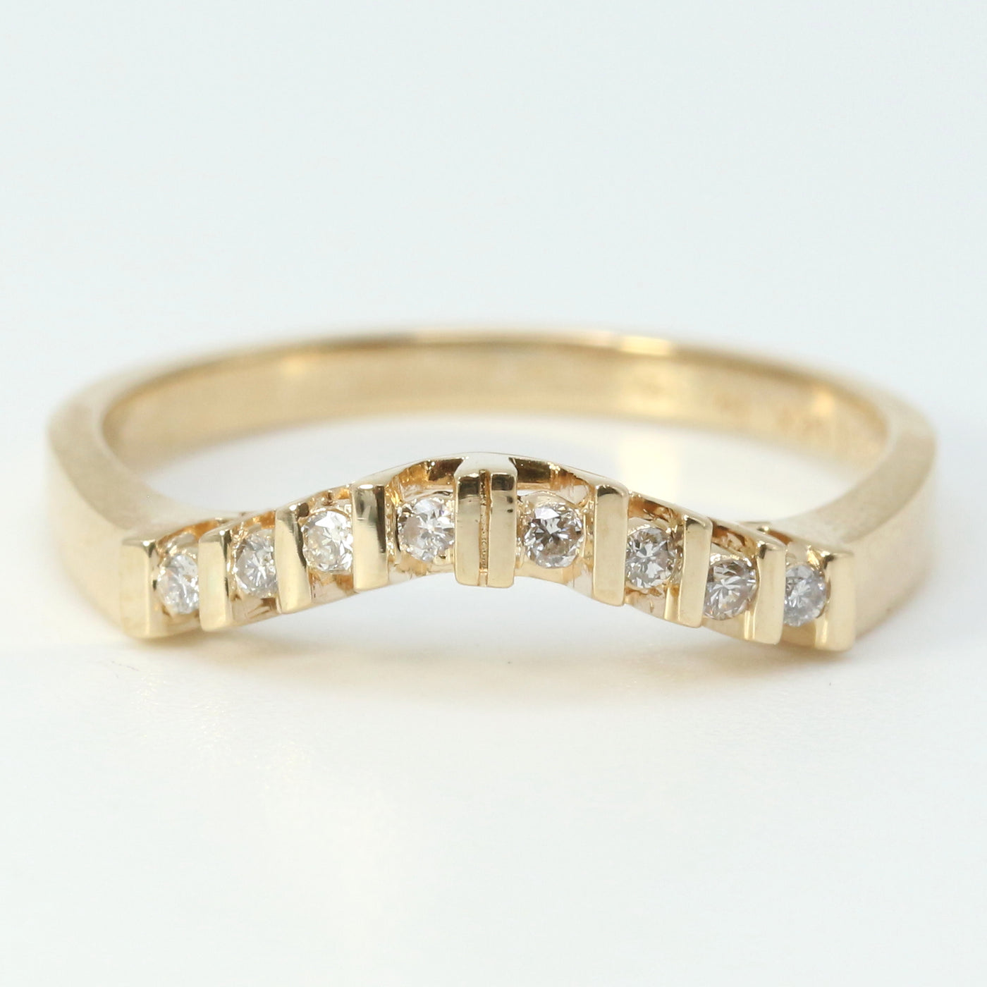 Fitted Diamond Band
