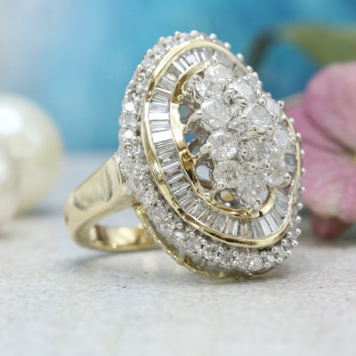 Diamond Cluster Top