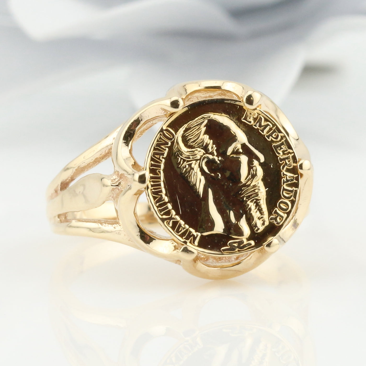 Coin Pinky Ring