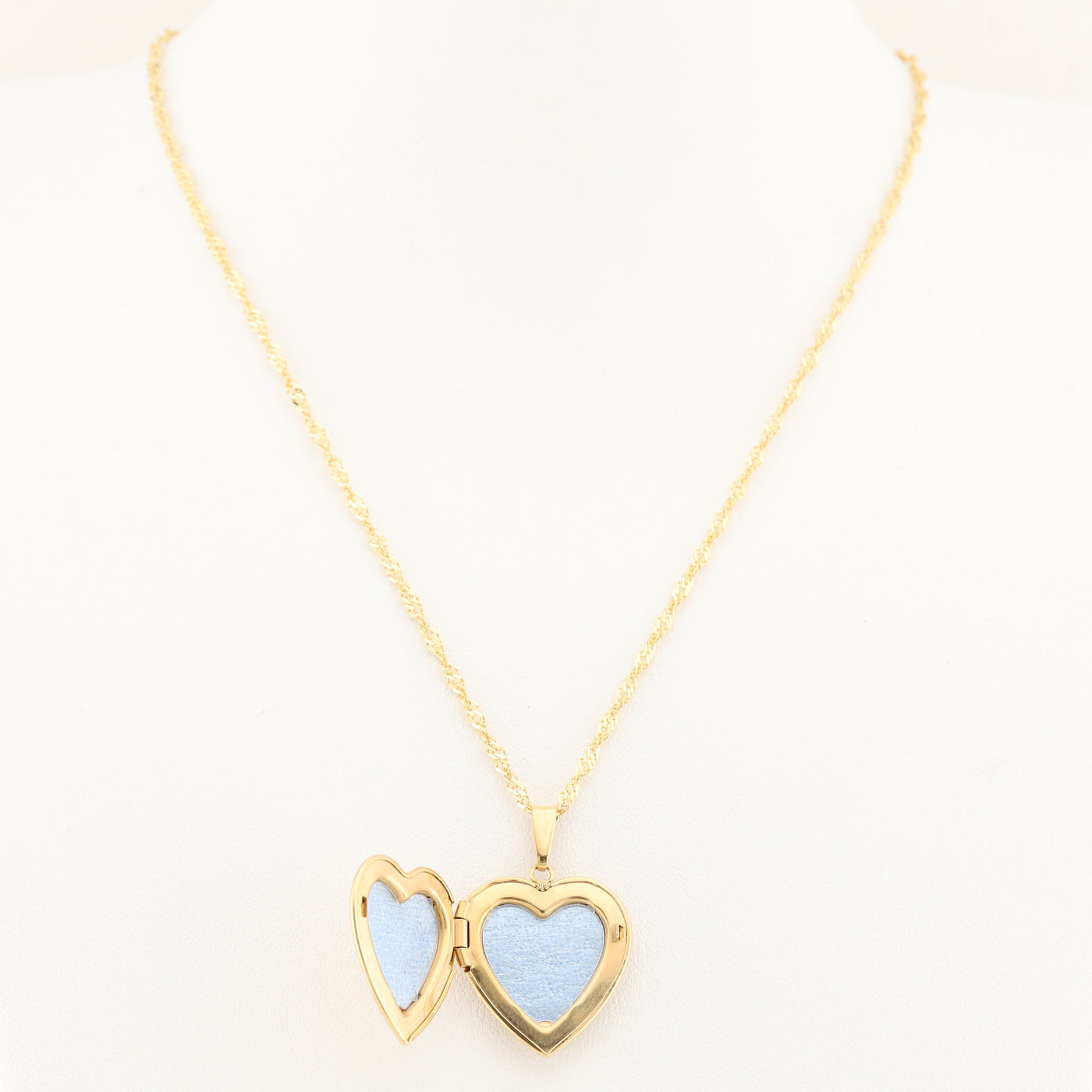 Yellow Gold Heart Locket