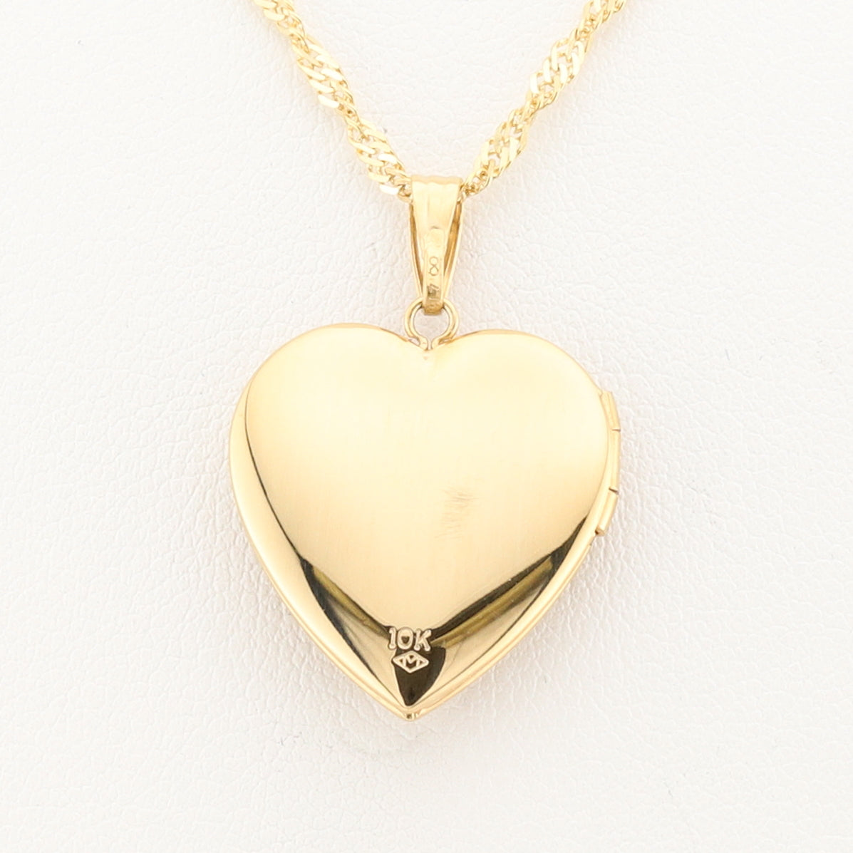 Yellow Gold Heart Locket