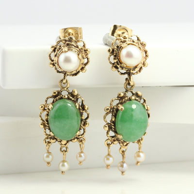 Jade & Pearl Drops