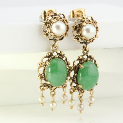 Jade & Pearl Drops